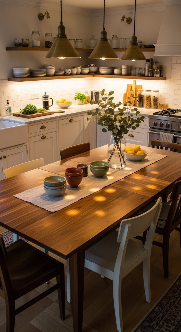 warm rustic extendable transformative