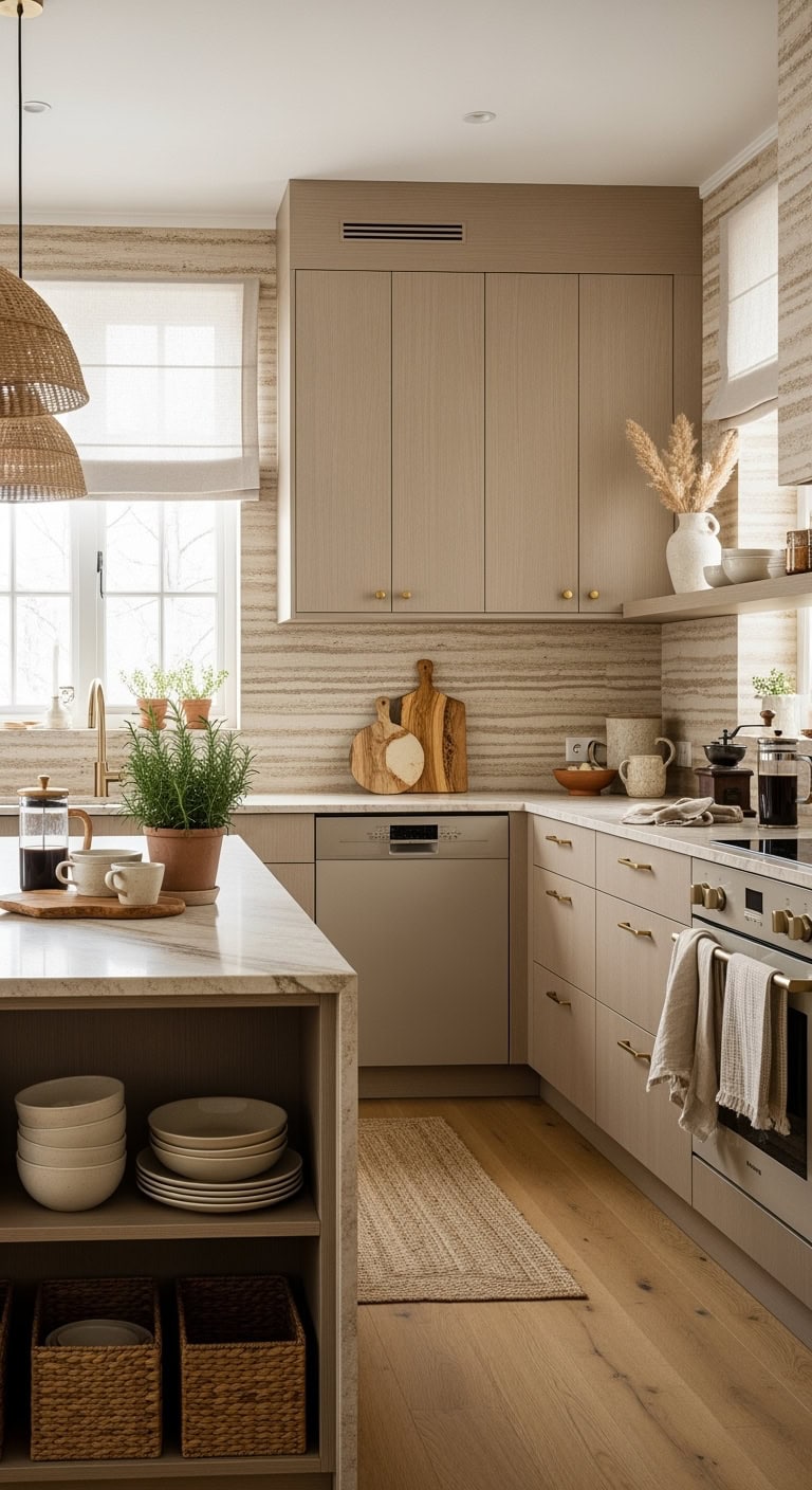 warm textured harmonious inviting