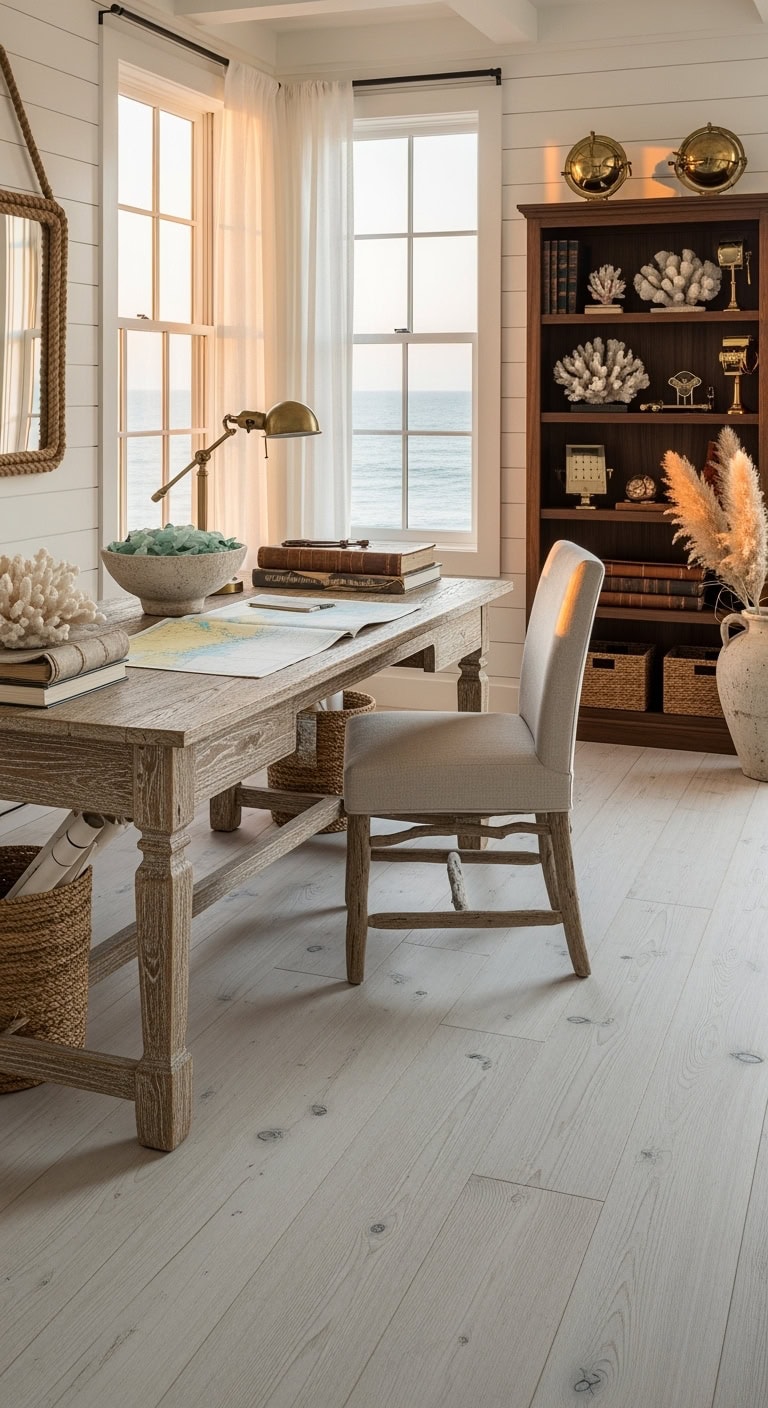 weathered light filled beachy coastal chic