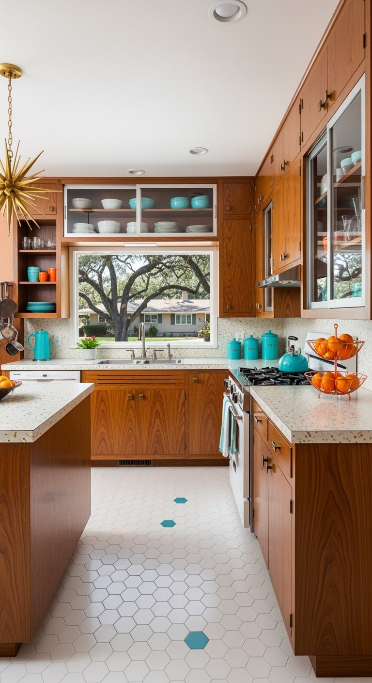 authentic midcentury kitchen restoration