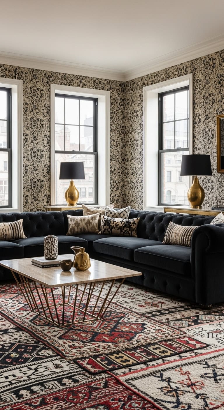 beige and black decor ideas