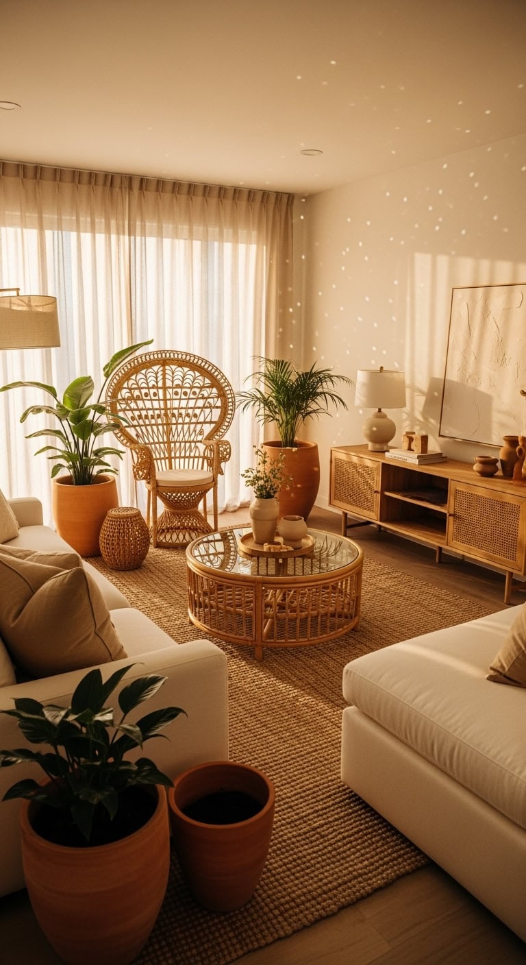 beige and red decor ideas