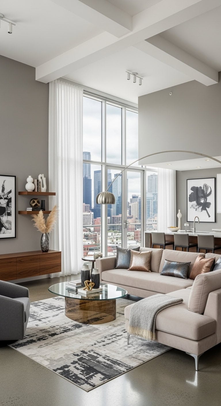 beige luxury urban living