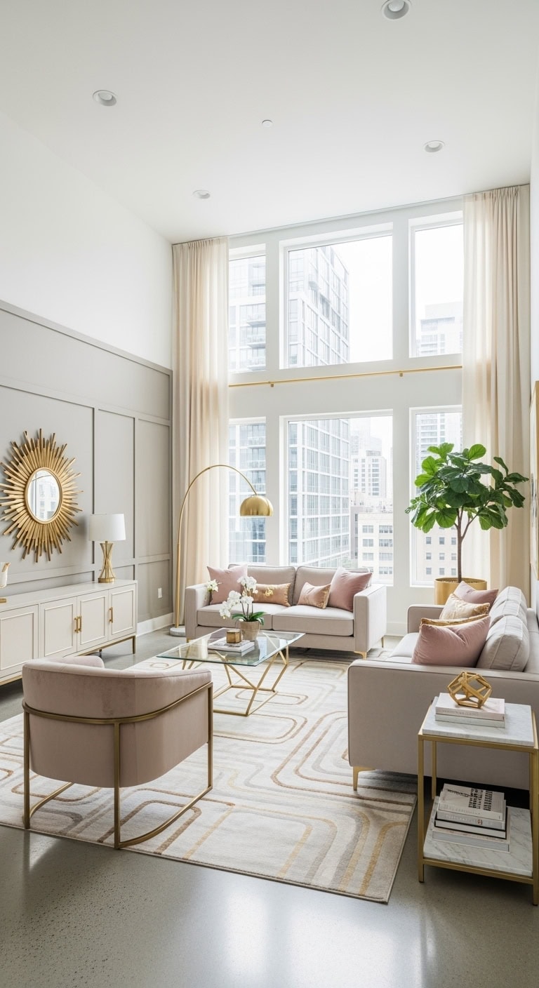 beige modular sofa luxe