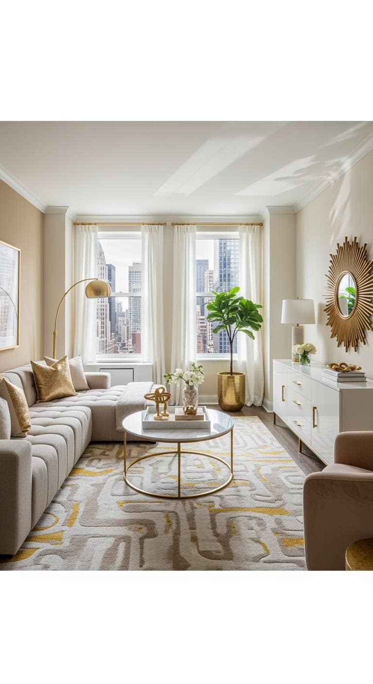 beige modular sofa suite