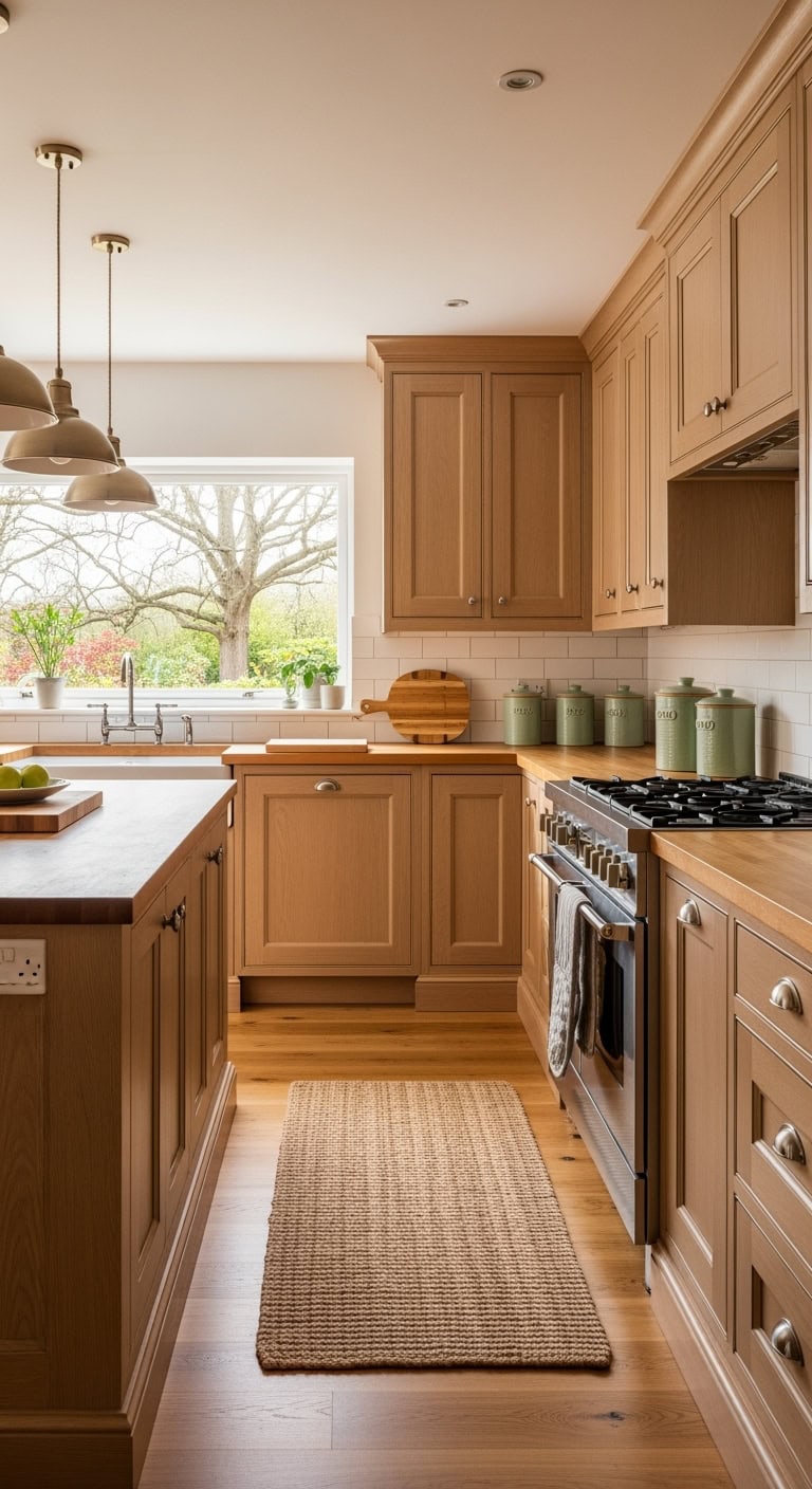 birch shaker kitchen makeover