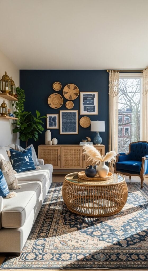 23 Blue And Beige Living Room Designs Worth Copying