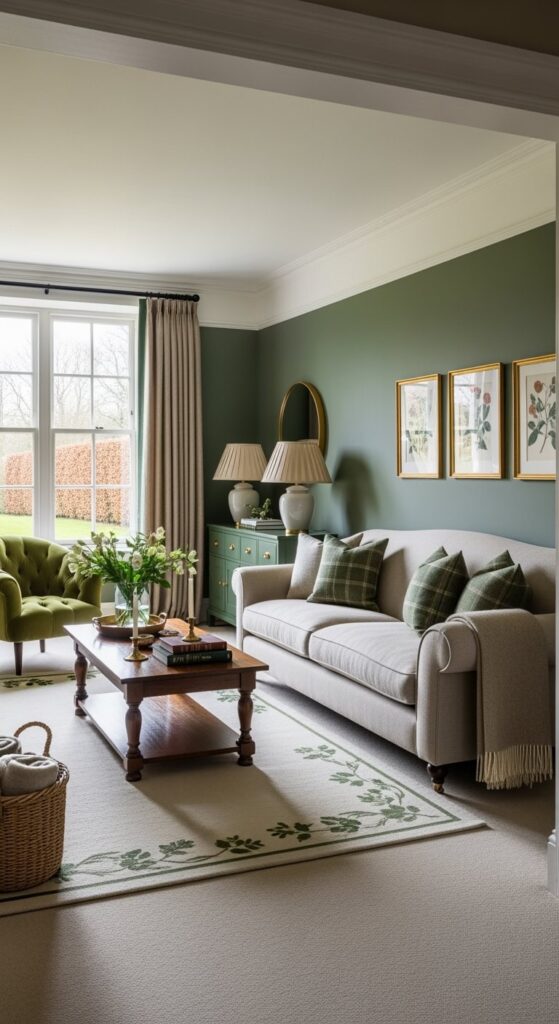 23 Green And Beige Living Room Designs Worth Copying