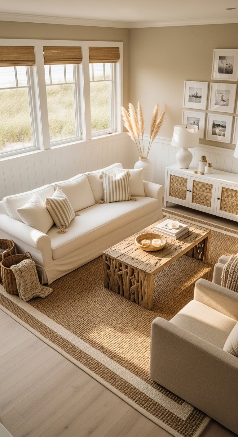 breezy hamptons white coastal