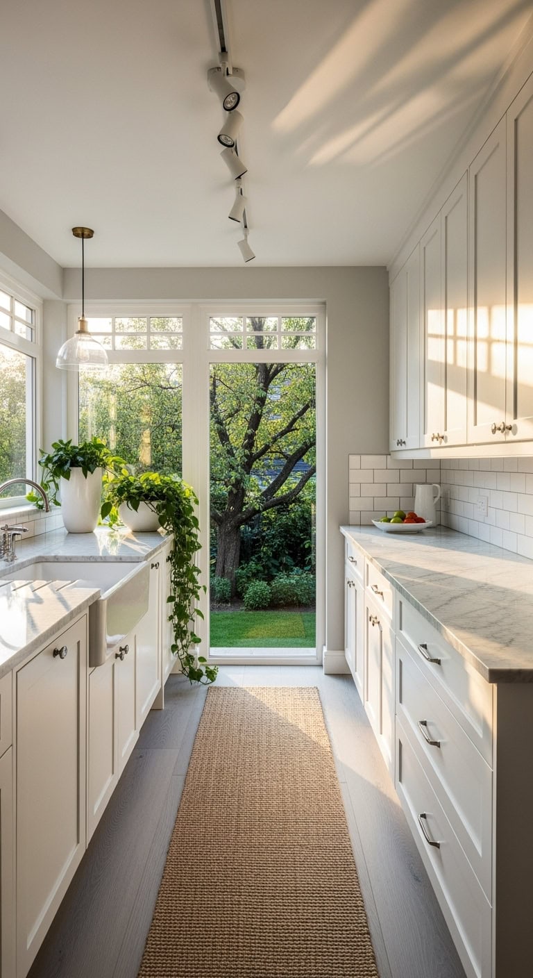 bright airy modern kitchen sanctuary