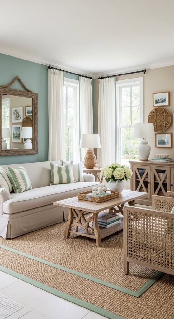 23 Green And Beige Living Room Designs Worth Copying