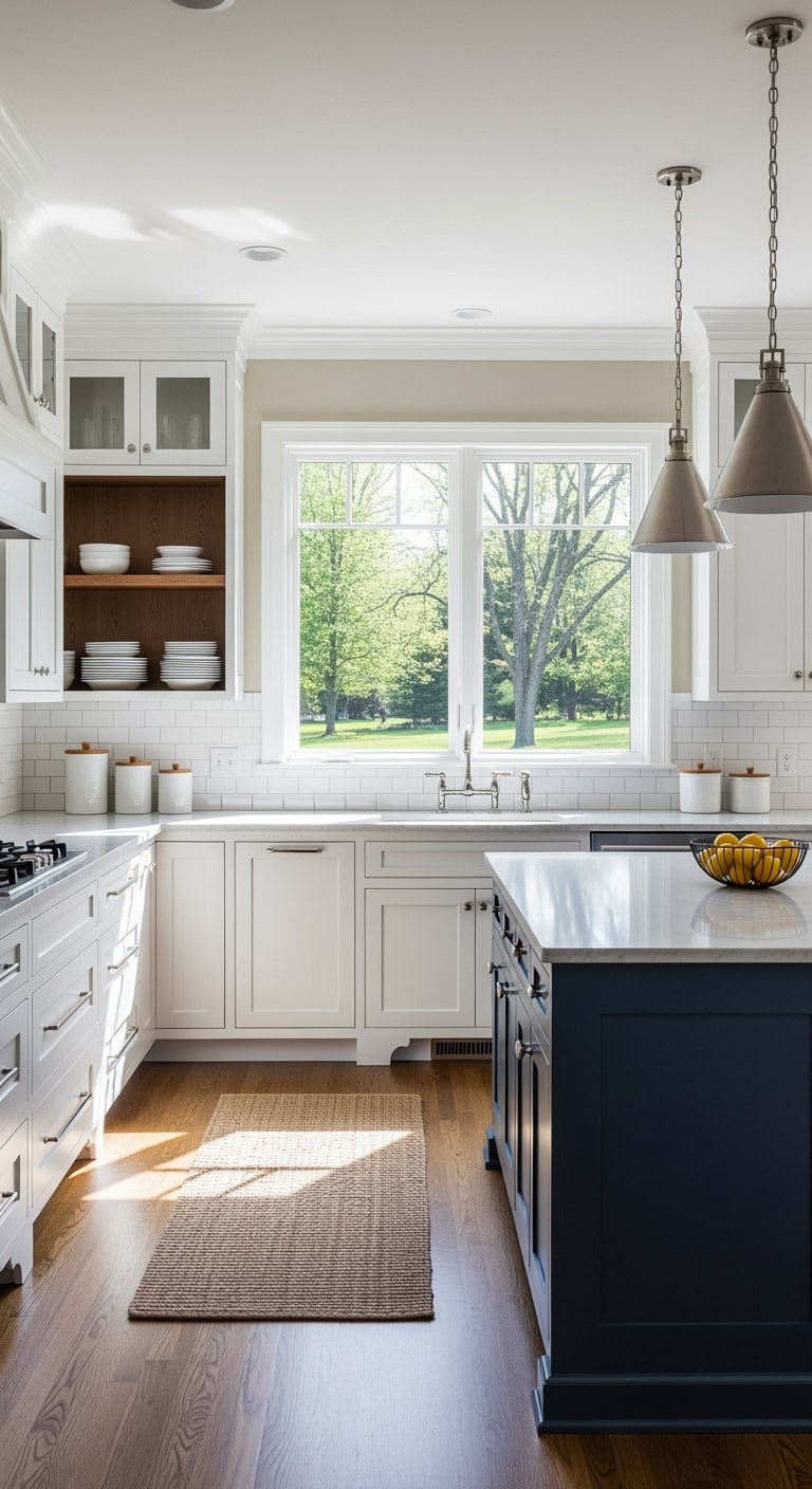 classic white shaker kitchen