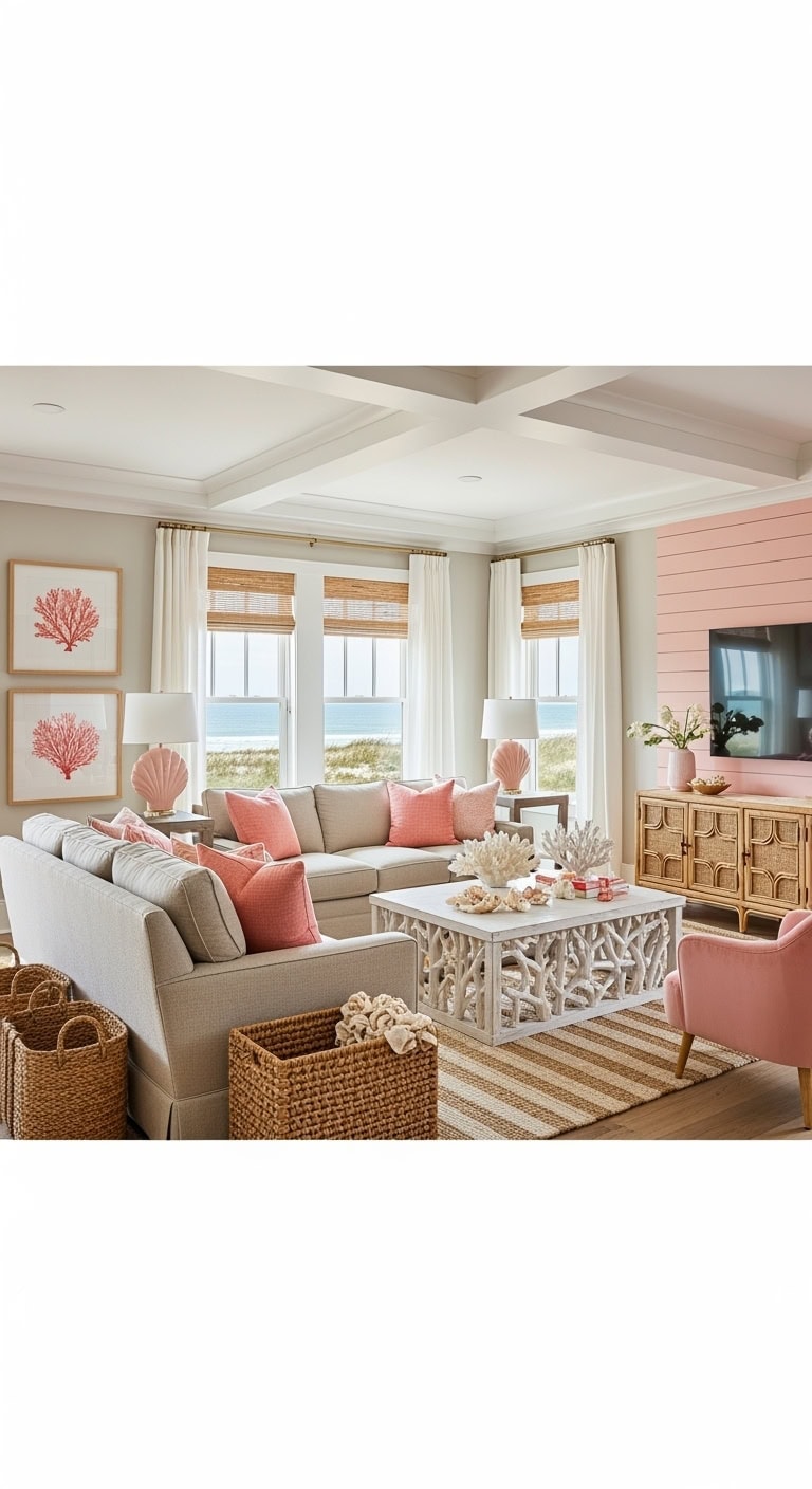 coastal coral sandy neutral d cor