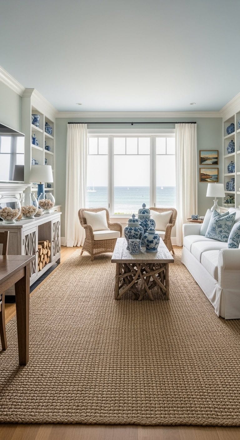 coastal neutral serenity with ceramics