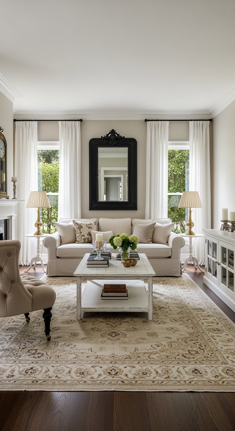 collected french inspired vintage neutrality