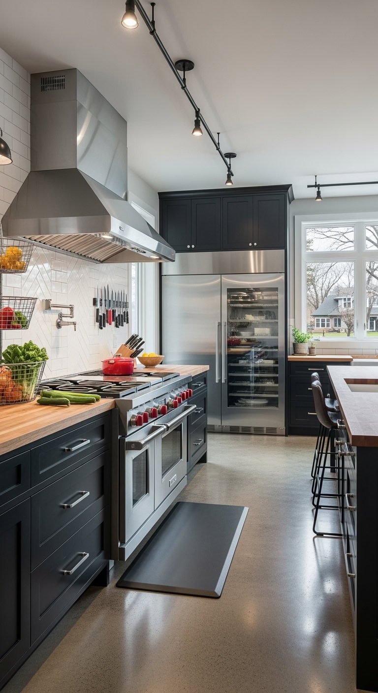 commercial grade kitchen makeover