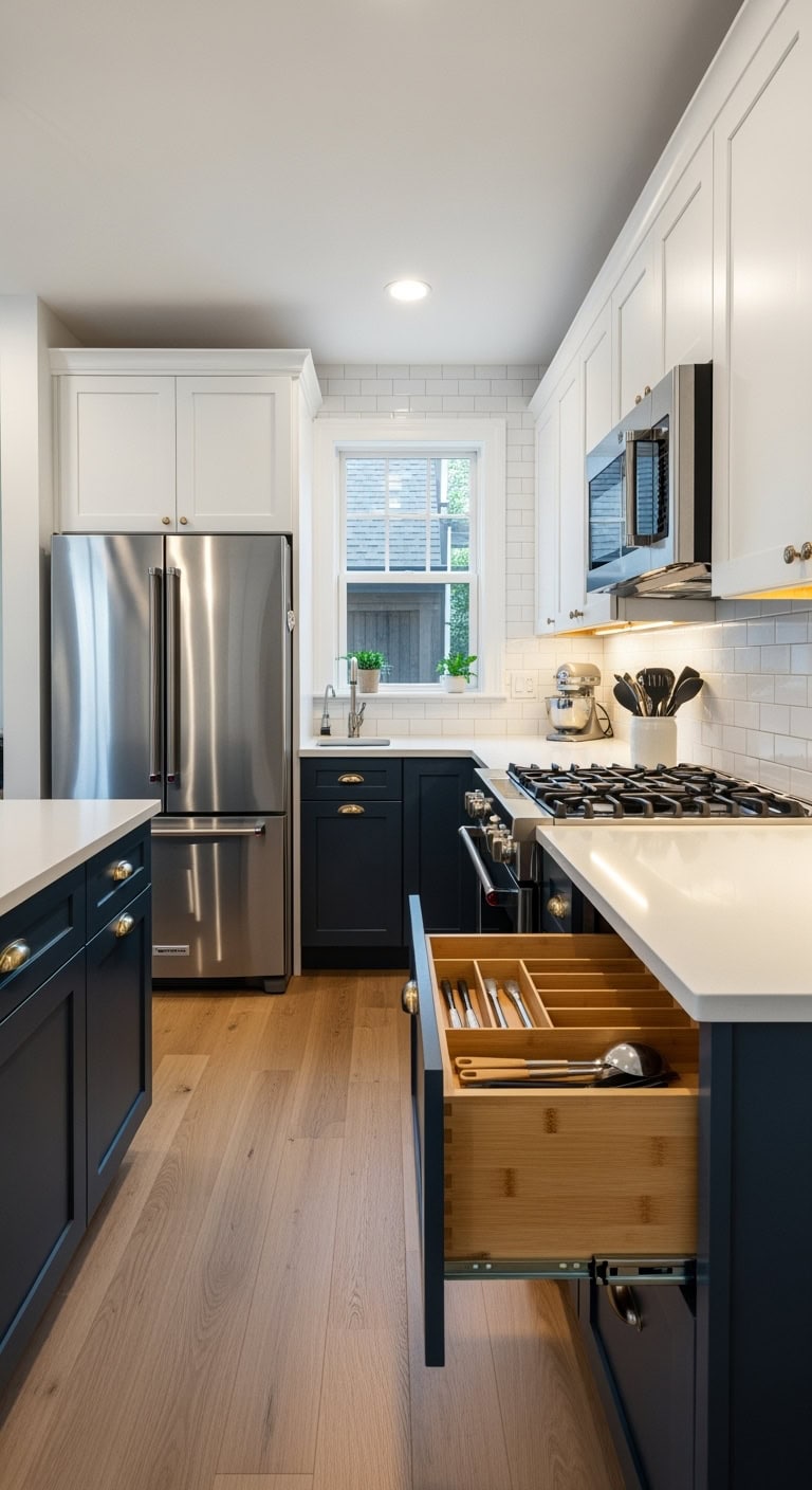 compact modern kitchen efficiency