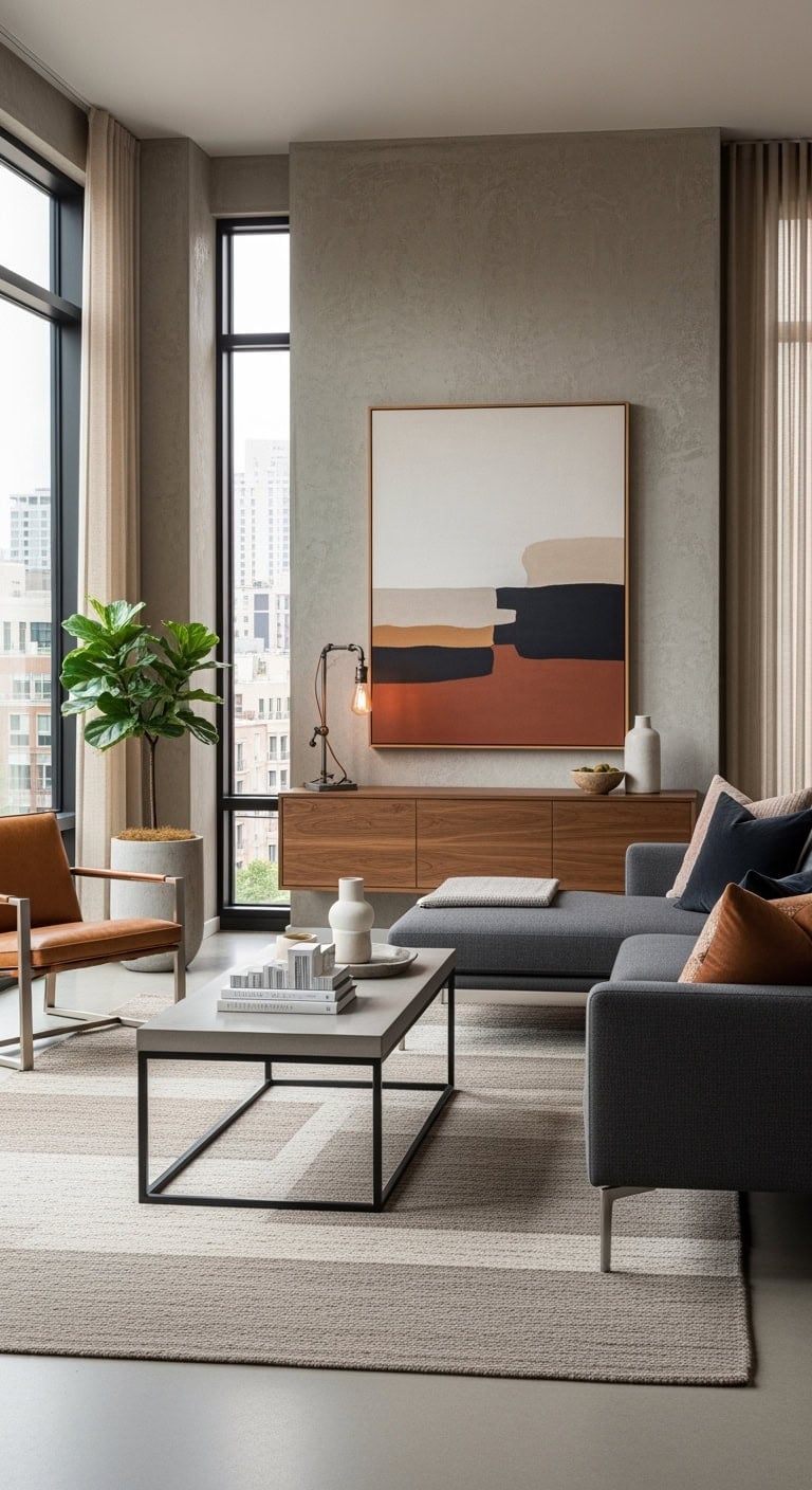 concrete beige urban chic