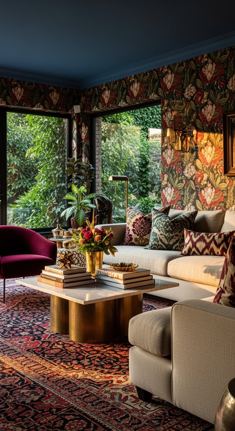 cozy beige living room