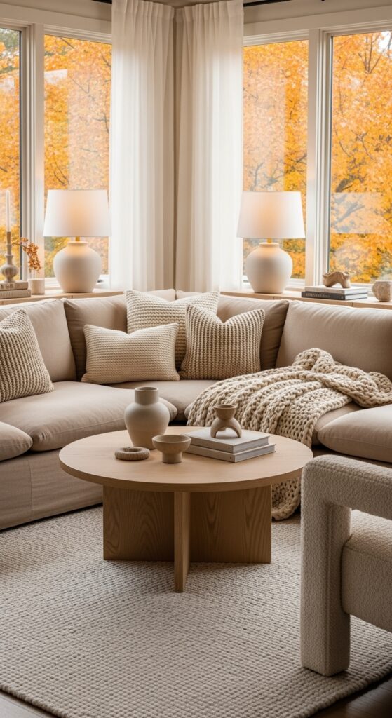 23 Beige Living Room Designs That Stay Warm