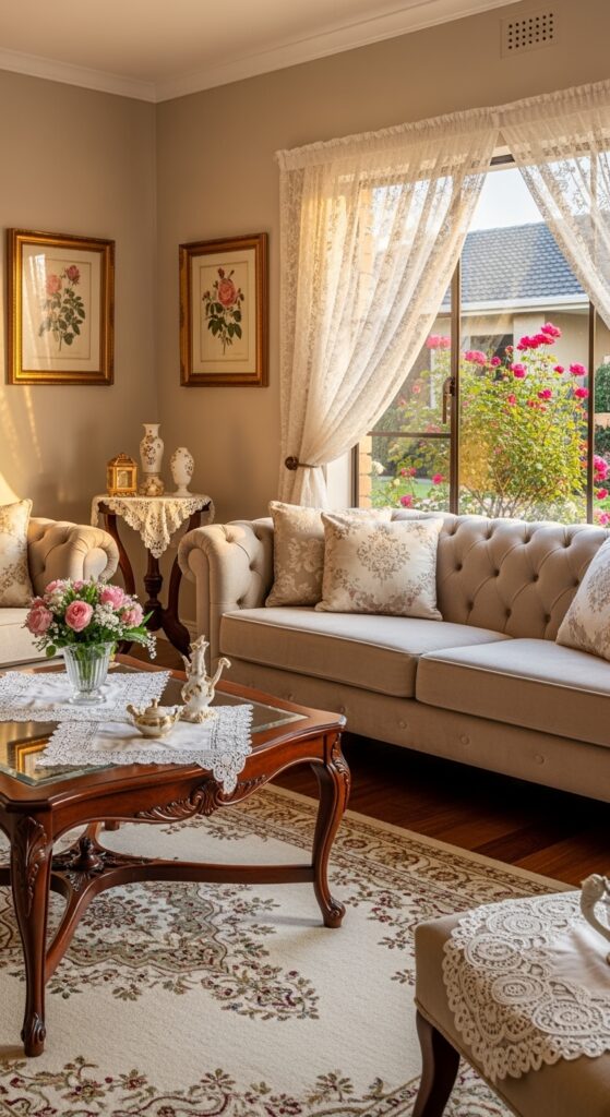 23 Warm Beige Living Room Designs Worth Copying