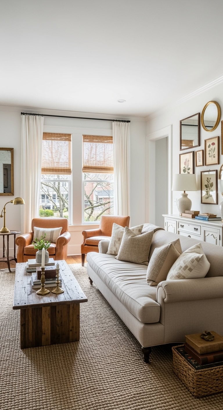 curated vintage beige gallery