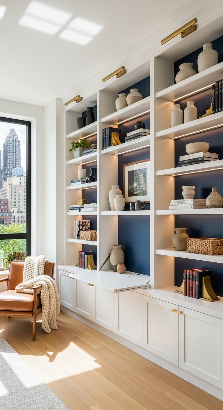 custom built in storage solutions