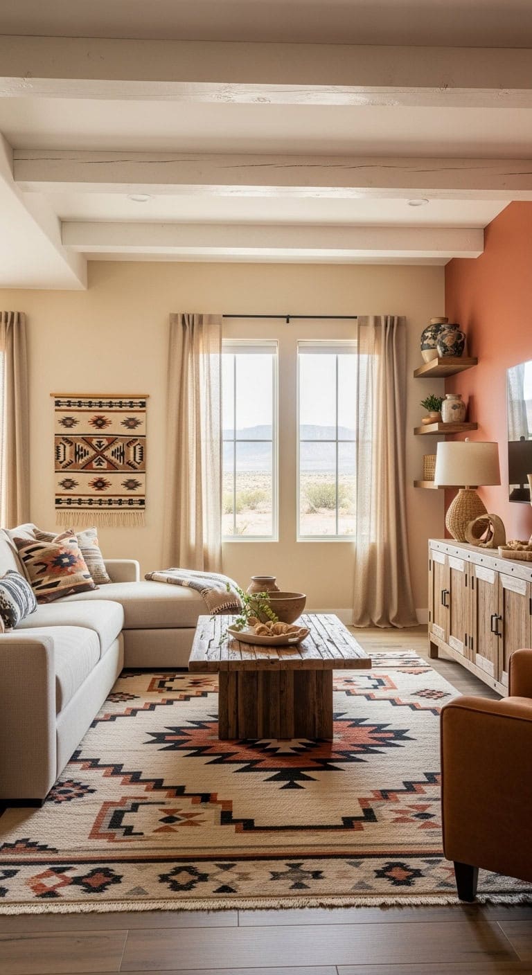 desert inspired terracotta tribal warmth