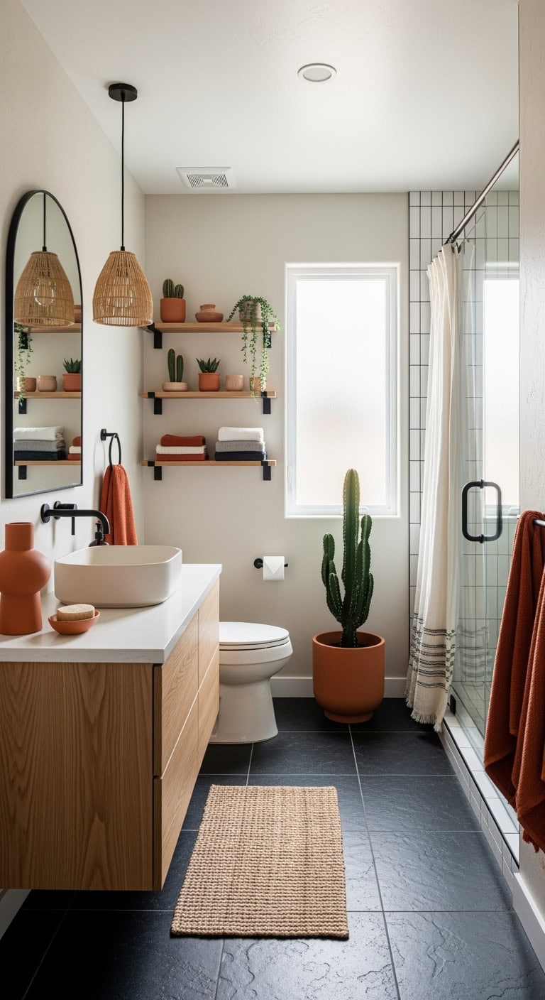 desert modern terracotta and lava