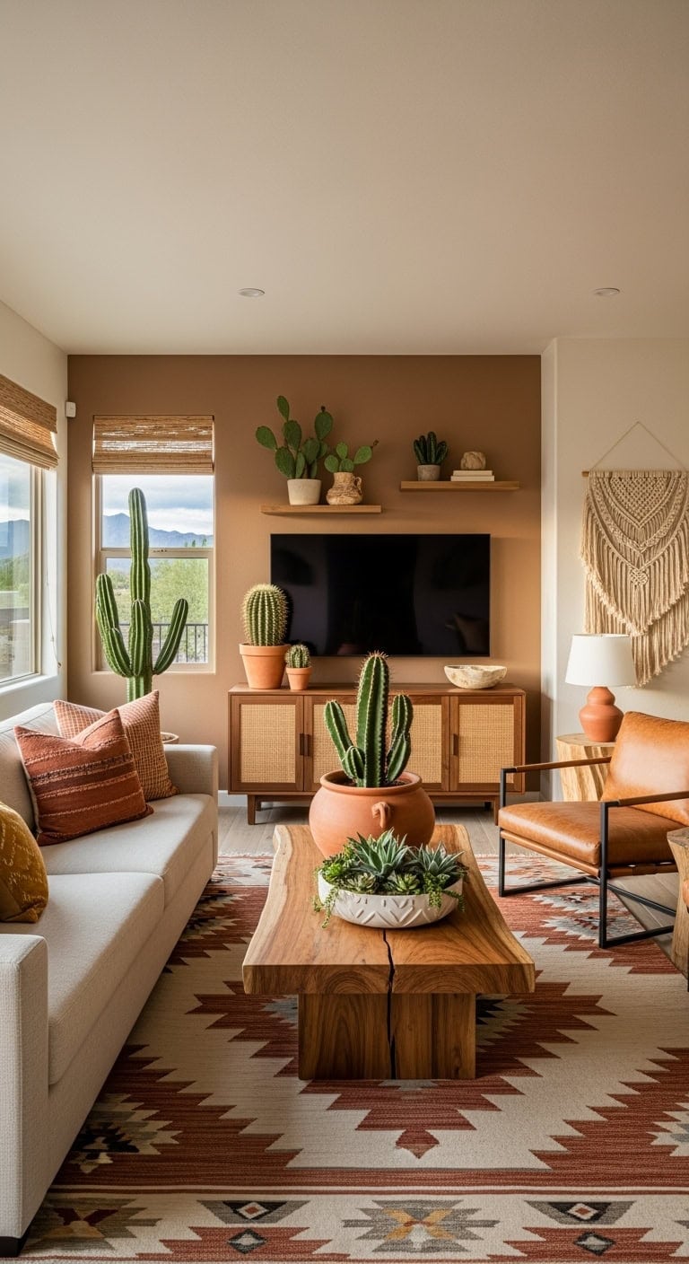desert modern terracotta beige warmth