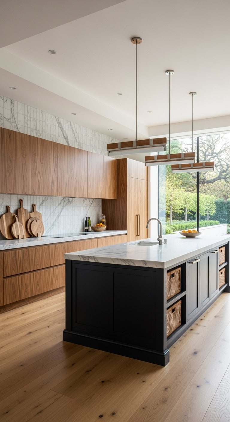 earthy luxe natural materials blend