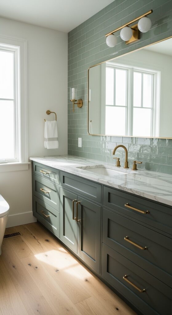 20 Best Green Bathroom Ideas