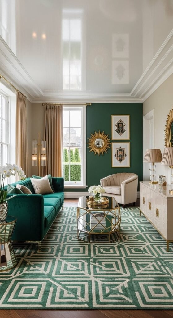 23 Green And Beige Living Room Designs Worth Copying