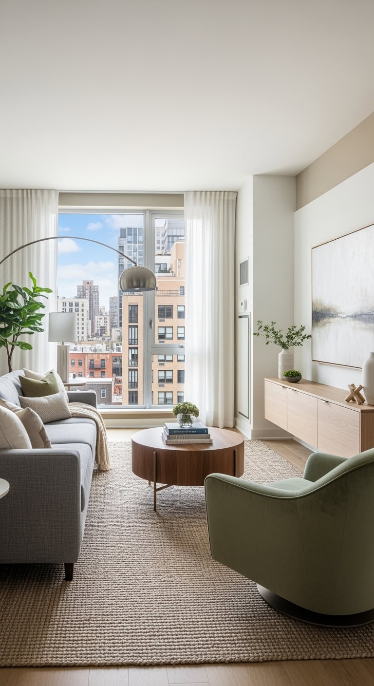 float sofa create zones