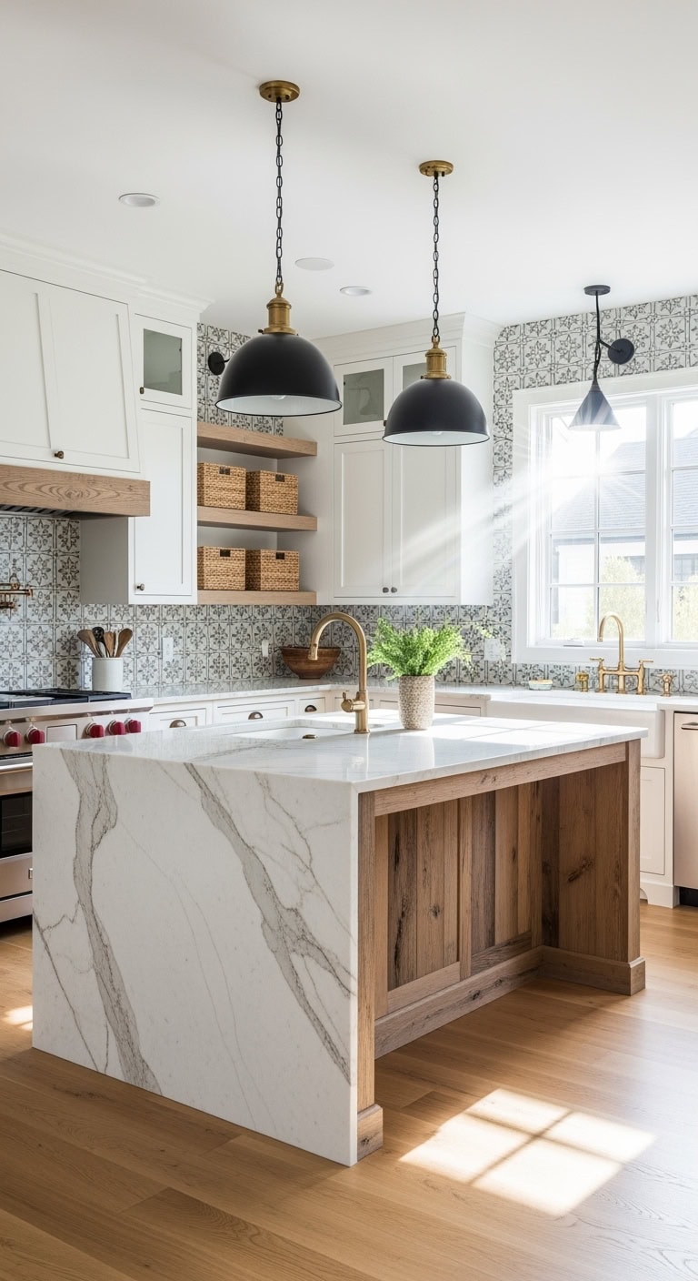 fresh rustic modern kitchens
