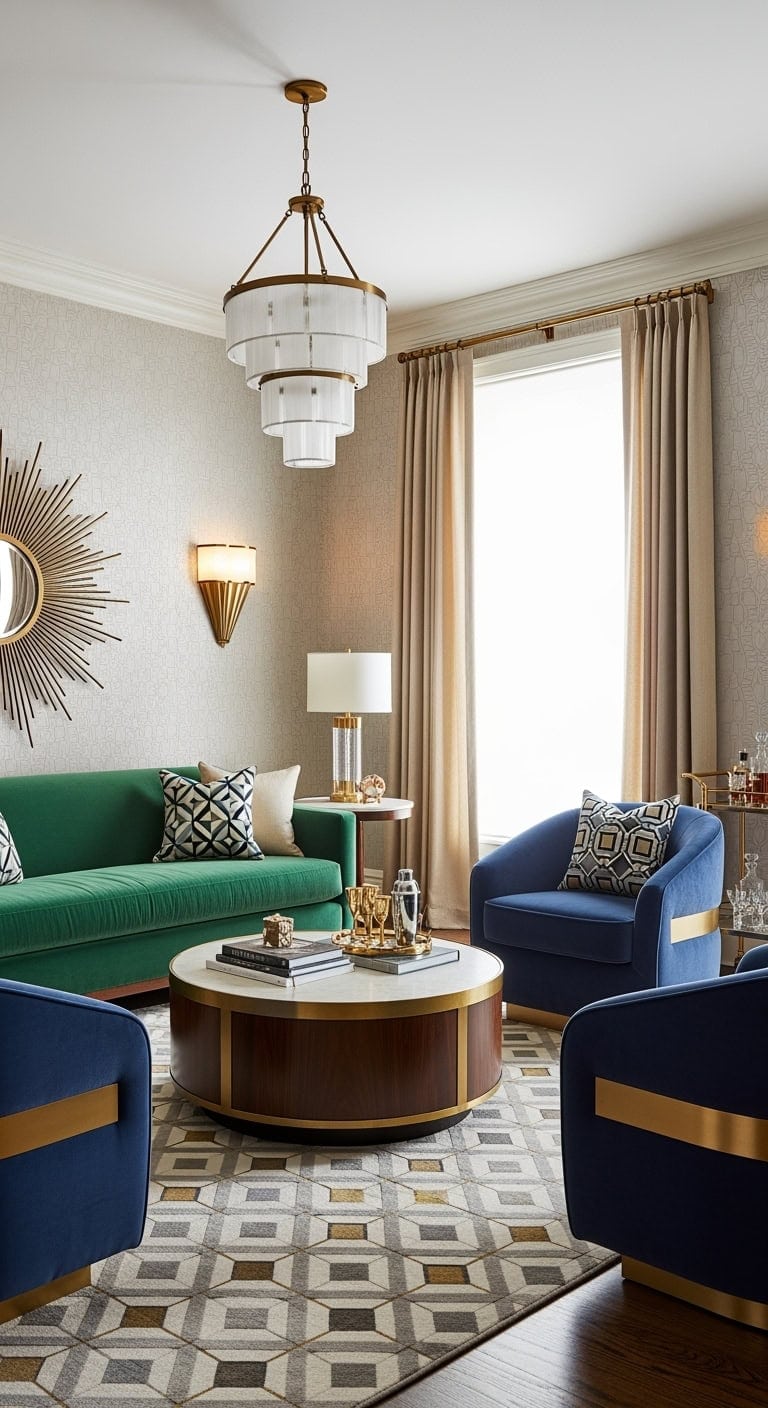 glamorous art deco revival