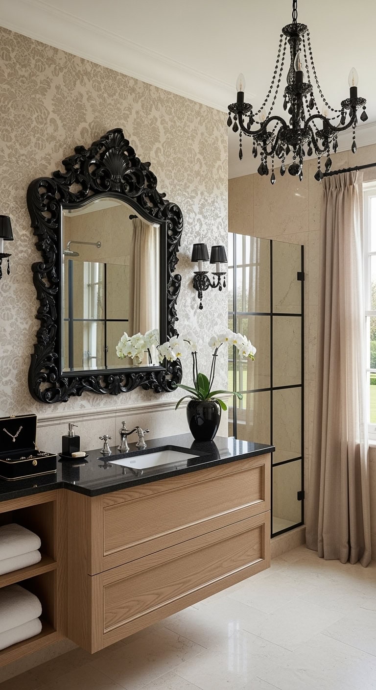 hollywood regal beige bathroom vibe