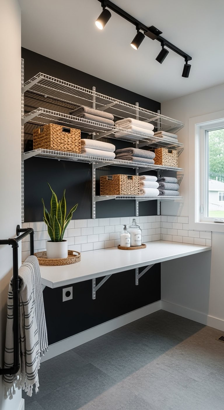 industrial ventilated wire shelving