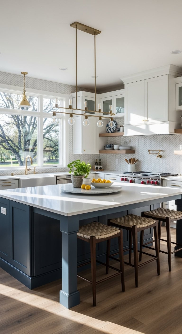 island dining stylish storage