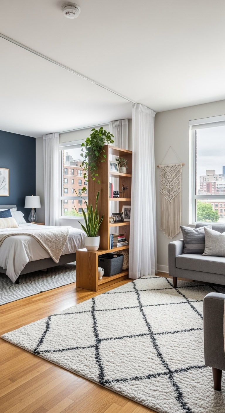 layered zones with rugs