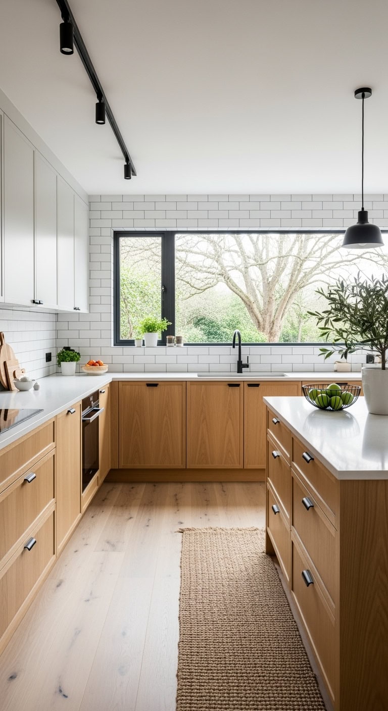 light wood matte black