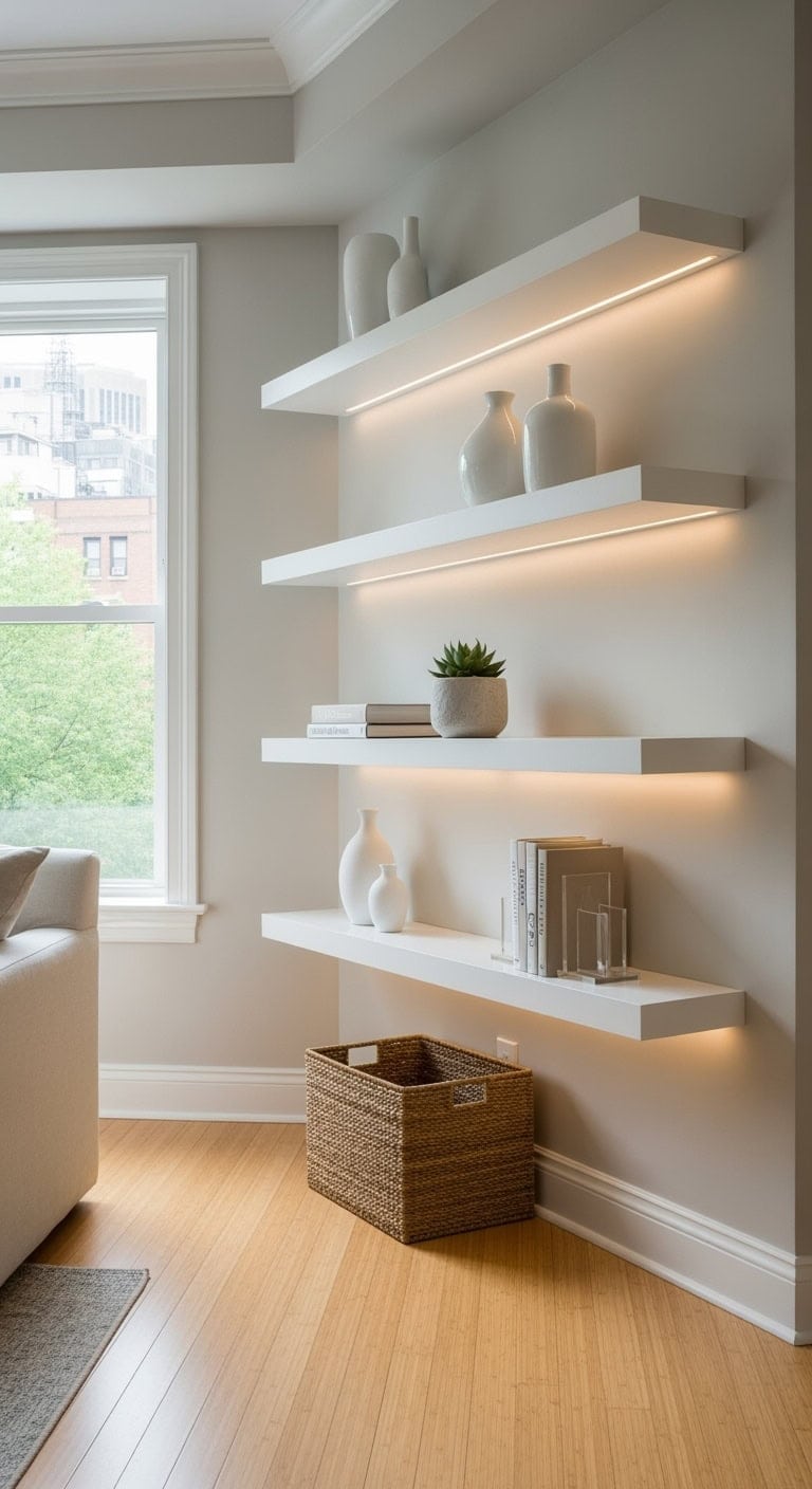 lightweight natural wood display