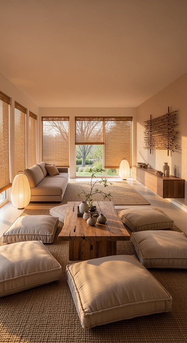 meditative natural bamboo living