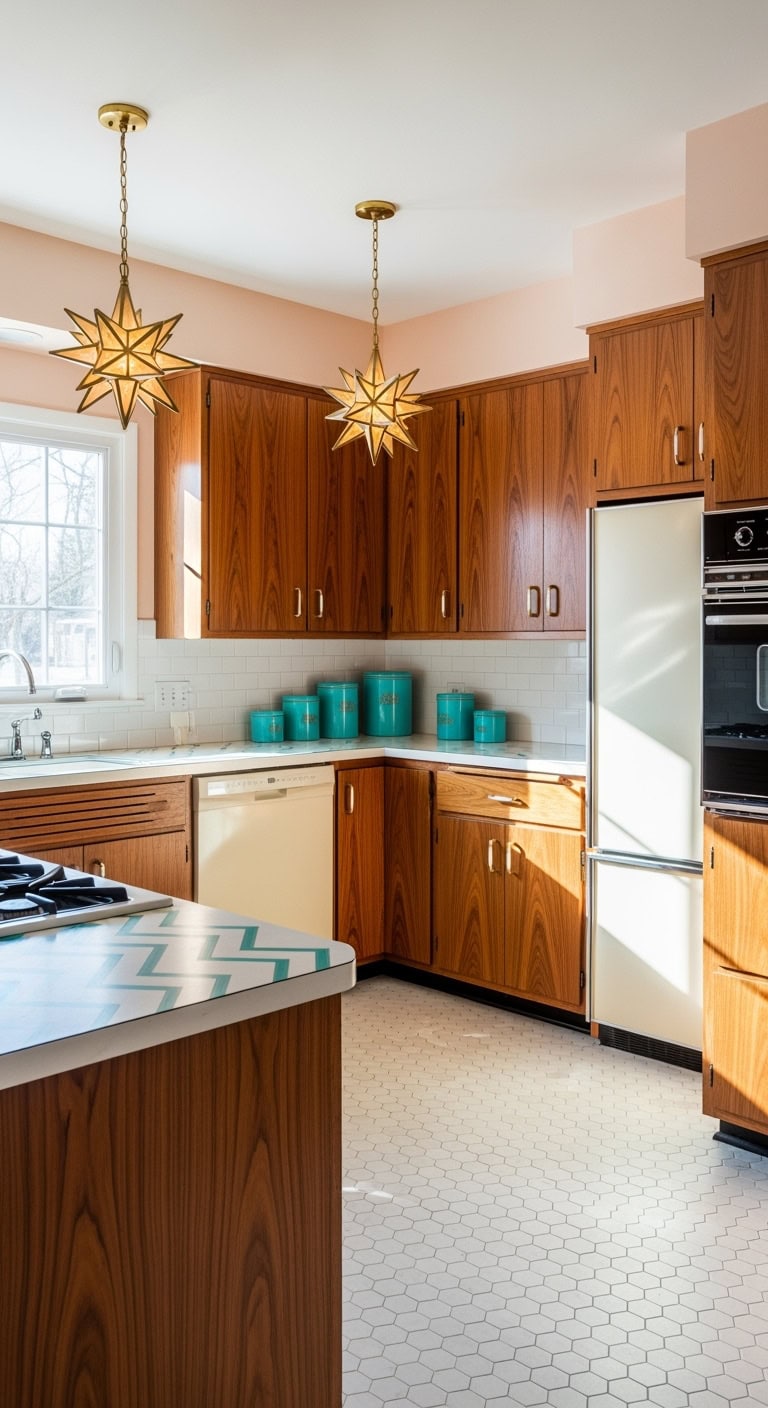 mid century modern kitchen gems