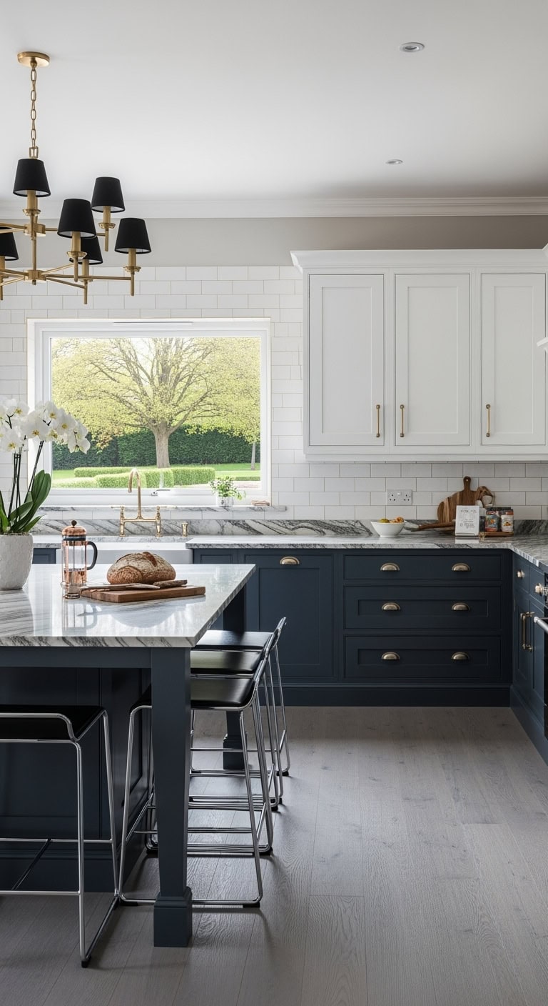 mixed metals layered finishes contrast