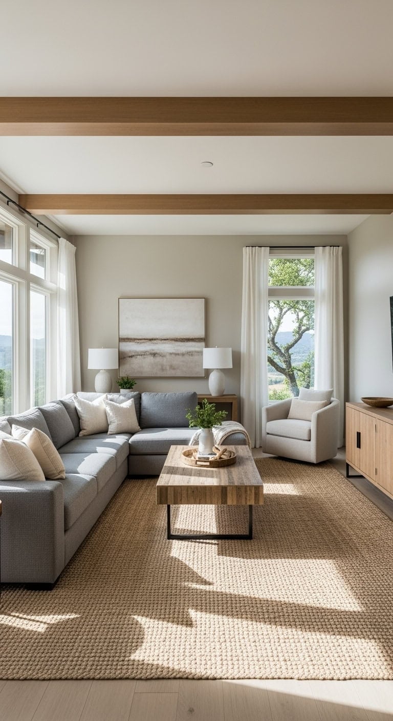 modern ranch neutral cozy combo