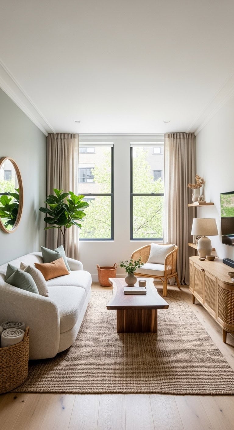 natural curved organic minimalist flow