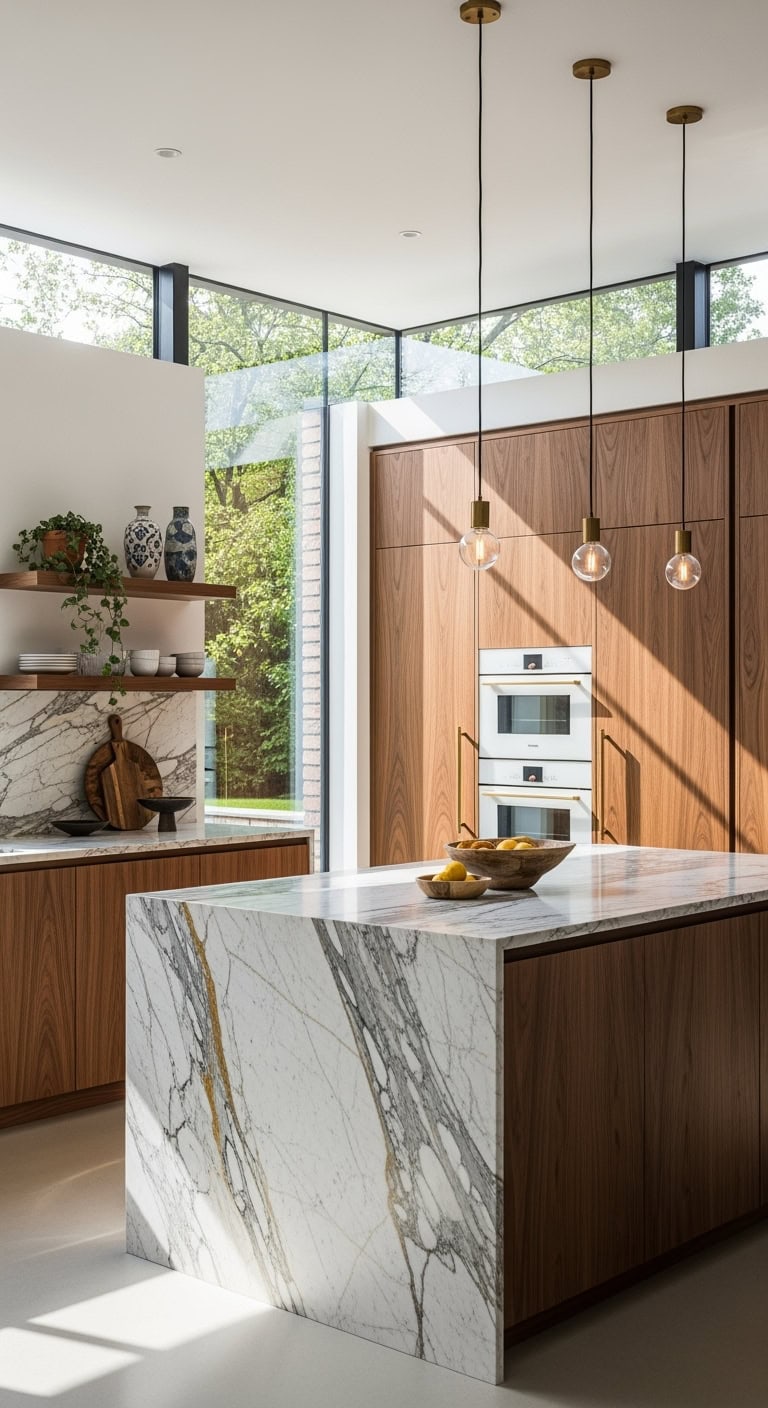 natural organic modern kitchens