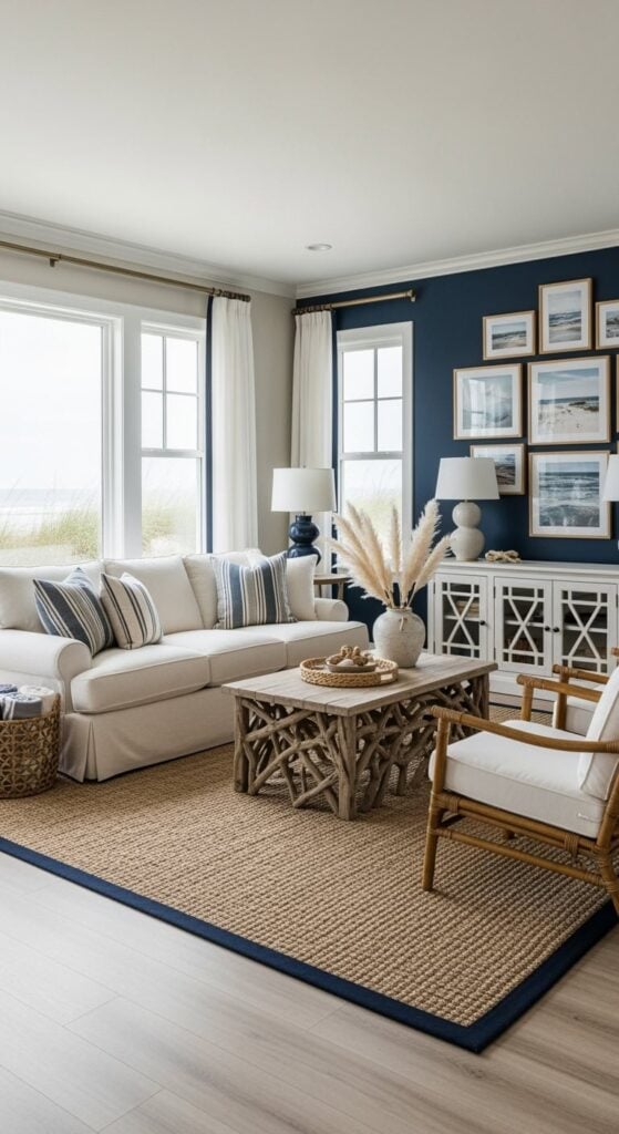 23 Blue And Beige Living Room Designs Worth Copying
