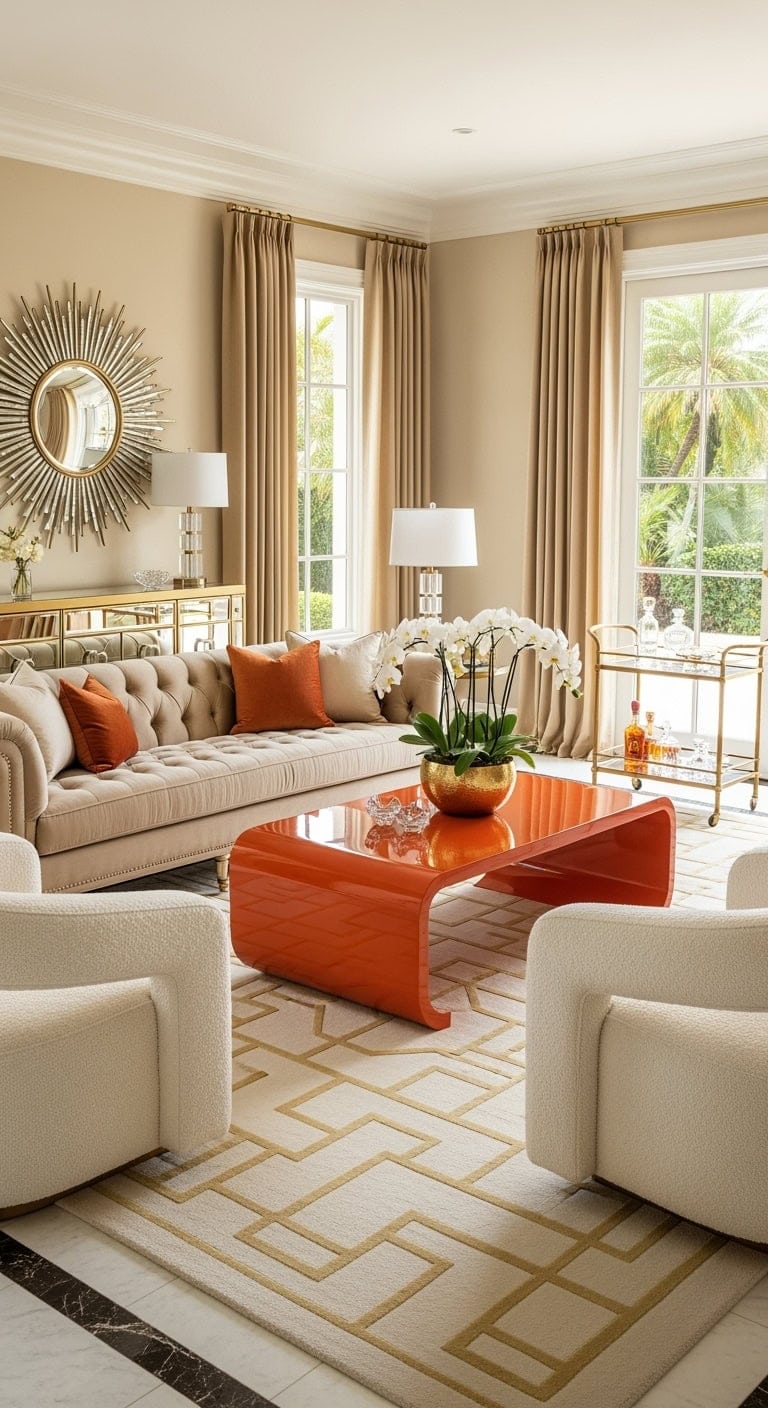 old hollywood champagne glamour